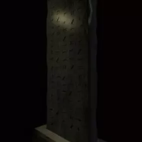 Egyptian Monolithic Stone 3d model