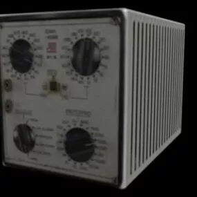 Electronic Gadget Analog Box 3d model