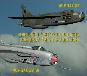 English Fighter Aircraft 3d model