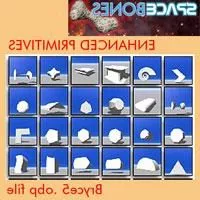 Enhanced Shape Primitives 3d model