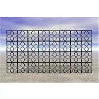 Iron Fence With Texture 3d model