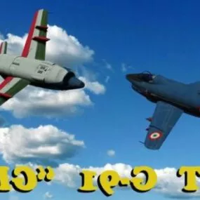 Vintage Aircraft Fiat G91 3d model