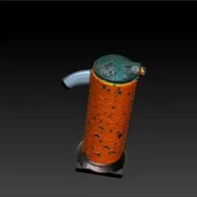 Rustic Tub Engine Part 3d model