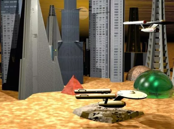 Skylark Spaceship Aircraft 3d model
