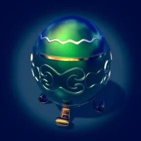 Gaming Easter Egg Object 3d model