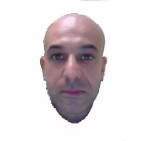Face Of Man Head Character 3d model