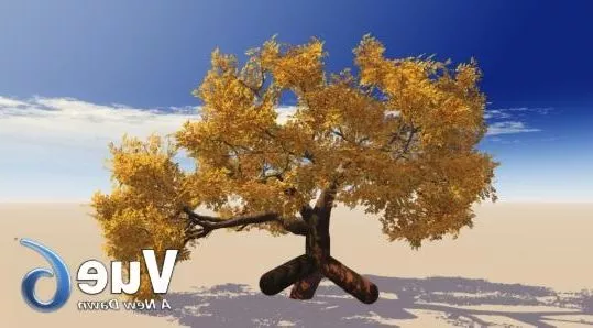 Ivy Tree Decorative Shape 3d model