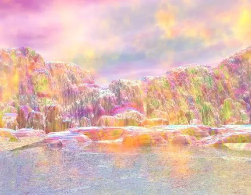 Fantasy Landscape 3d model Fantasy Landscape 3d model