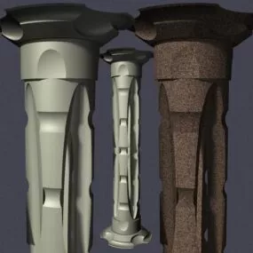 Fantasy Column 3d model