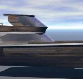 Small Cruiser Speed Boat 3d model