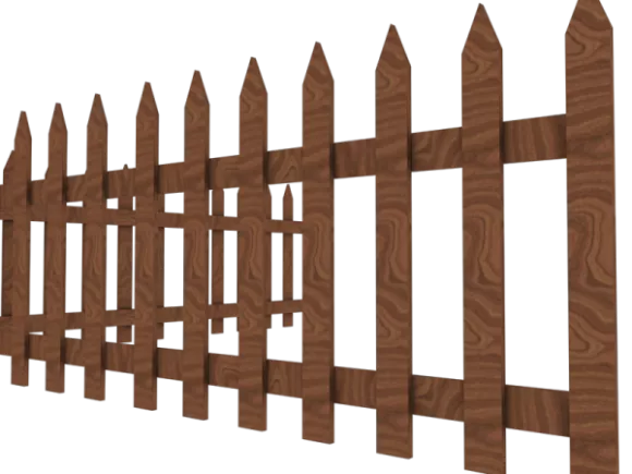 Japanese Wood Portal Gate 3d model