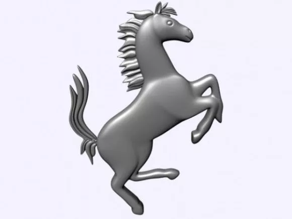 Logo Shape Gaming Style 3d model