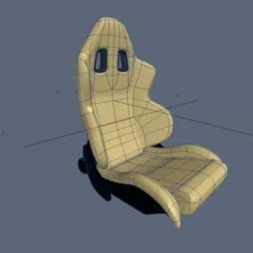 Car Racing Seat 3d model