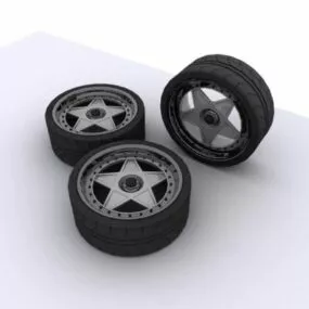 Ferrari Car Rim 3d model