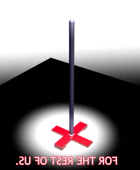 Festive Pole Column 3d model Festive Pole Column 3d model