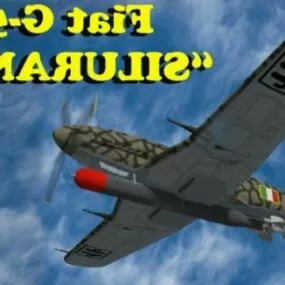 Fighter Aircraft Fiat G55s 3d model