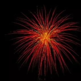 Holiday Fireworks Fire Burst 3d model