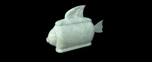 Ceramic Fish Bowl 3d model Ceramic Fish Bowl 3d model