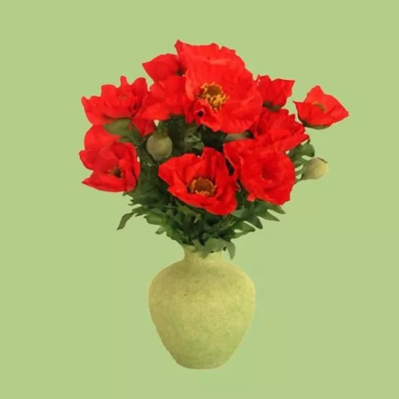 Lowpoly Red Rose 3d model