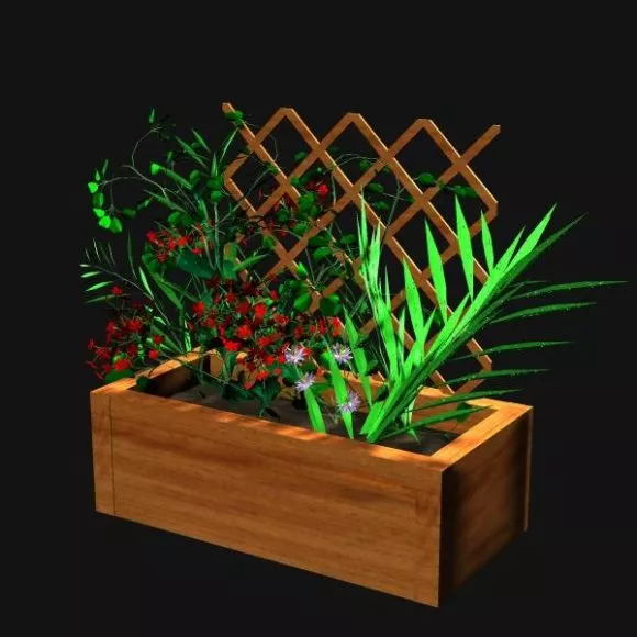 Scifi Crate Box 3d model