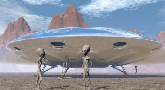 Ufo In Universe 3d model