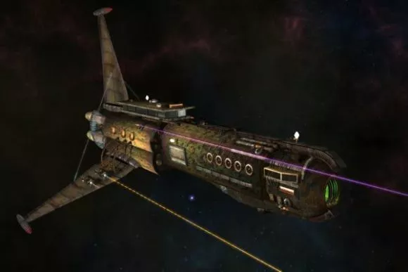 Scifi Spacecraft Concept 3d model