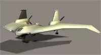 Flying Wing Bomber 3d model