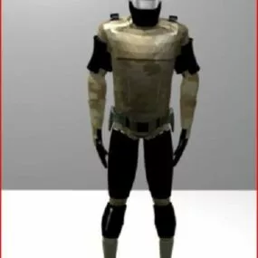 Special Soldier Character 3d model