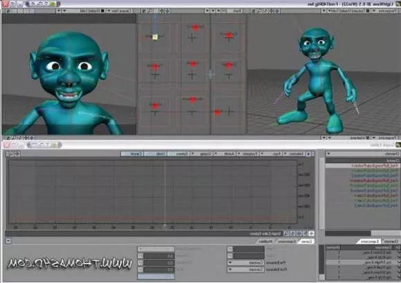 Fred Cartoon Character Rigged 3d model Fred Cartoon Character Rigged 3d model