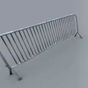 Barricade Fence 3d model