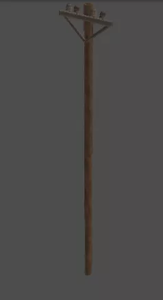 Small Post Column 3d model