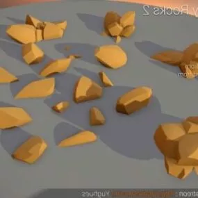 Rocks Stone 3d model