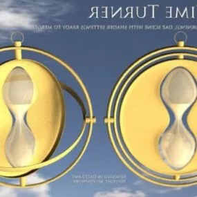 Time Turner Clock 3d model