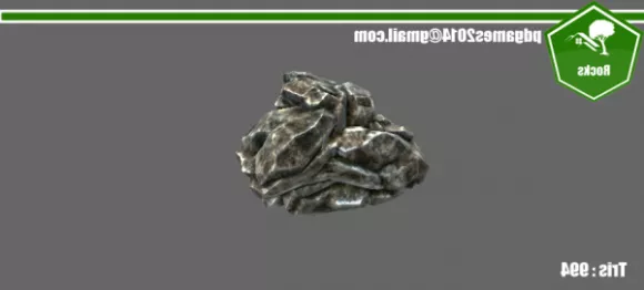 Rock Stone Realistic 3d model Rock Stone Realistic 3d model