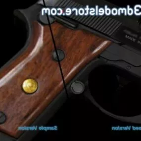 High Detailed Gun Pack 3d model