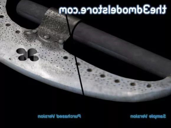 High Quality Medieval Weapon Axe 3d model High Quality Medieval Weapon Axe 3d model