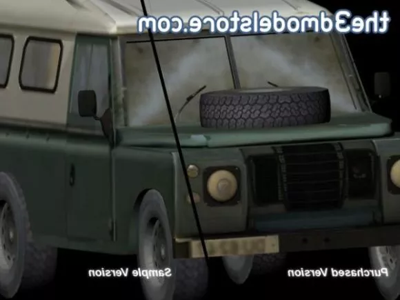 Caravan Car 3d model
