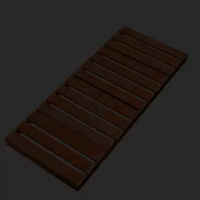 Steel Path Way 3d model