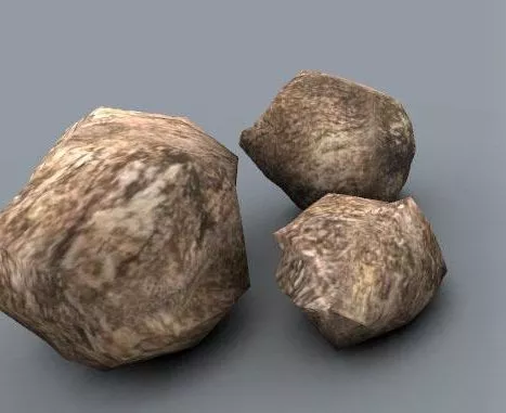 Lowpoly Stone 3d model Lowpoly Stone 3d model