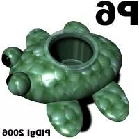 Frog Kid Toy 3d model