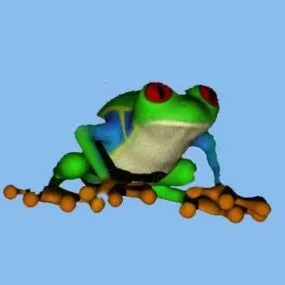 Frog Animal Creature 3d model