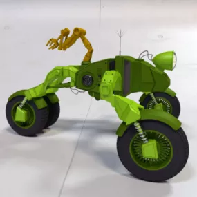 Frog Toy Vehicle For Kid 3d model