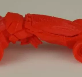 Futuristic Car Toy 3d model