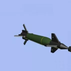 Gbu24 Bomb Weapon 3d model