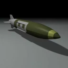 Gbu31 Jdam Bomb Weapon 3d model