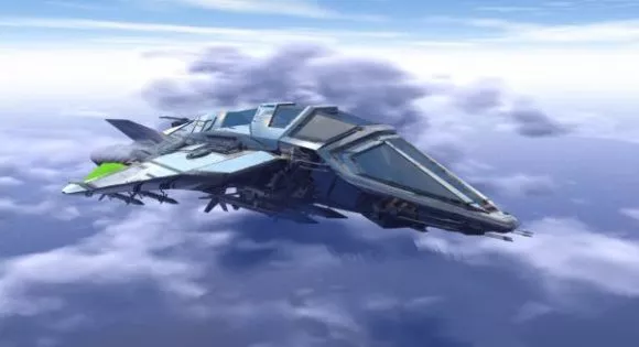 Scifi Blackhawk Spaceship 3d model