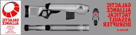 Scifi Tactical Assault Gun 3d model Scifi Tactical Assault Gun 3d model