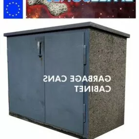 Garbage Can Cabinet 3d model