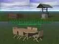 Garden Furniture Table Chair Set 3d model