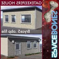 Rock Temple Building 3d model